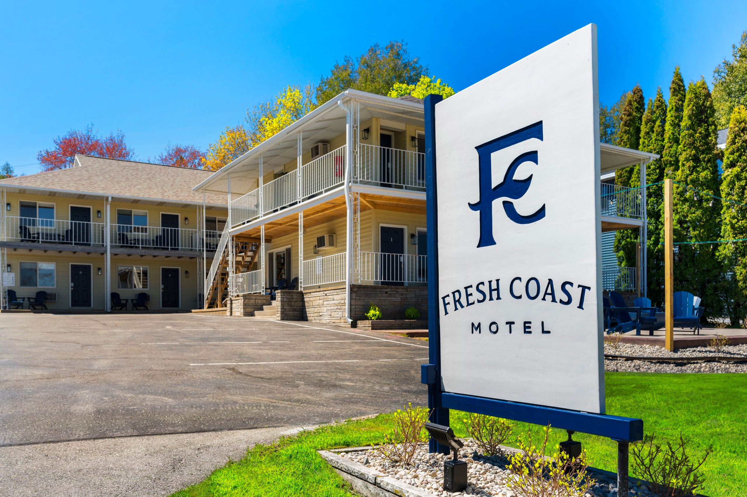 Fresh Coast Motel, a boutique motel in Fish Creek, Wisconsin