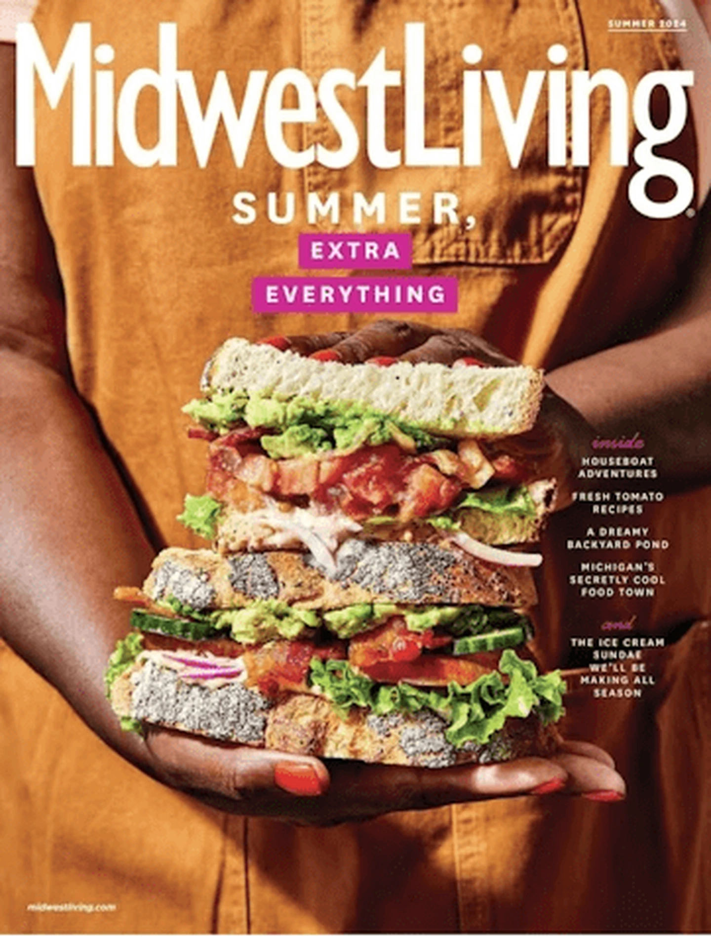 Midwest Living Summer 2024 cover - Fresh Coast Motel featured in print