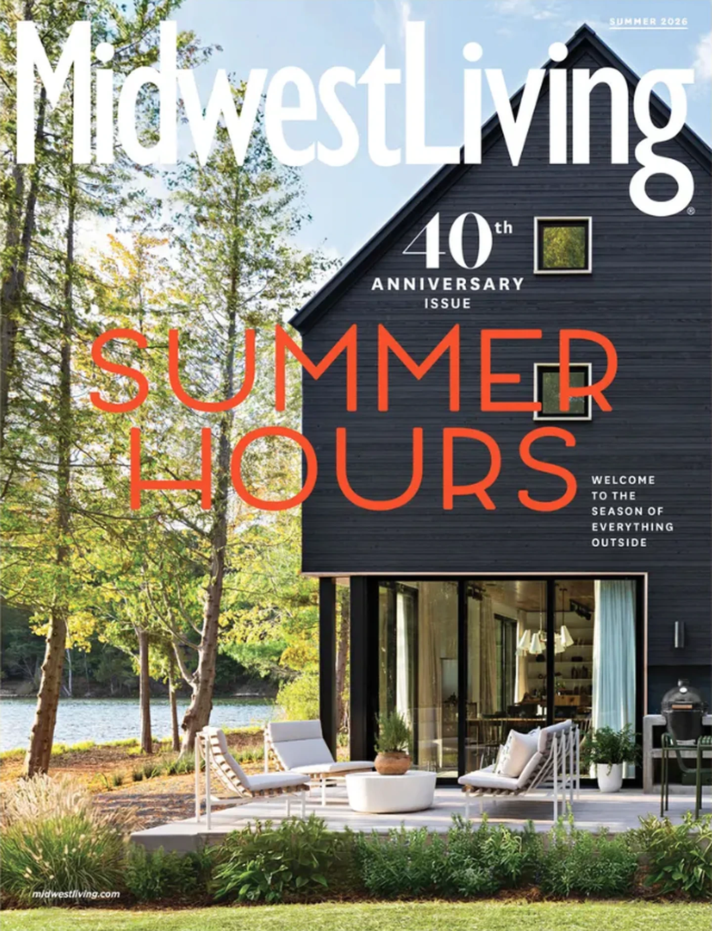 Midwest Living Summer 2026 cover - Fresh Coast Motel featured in print
